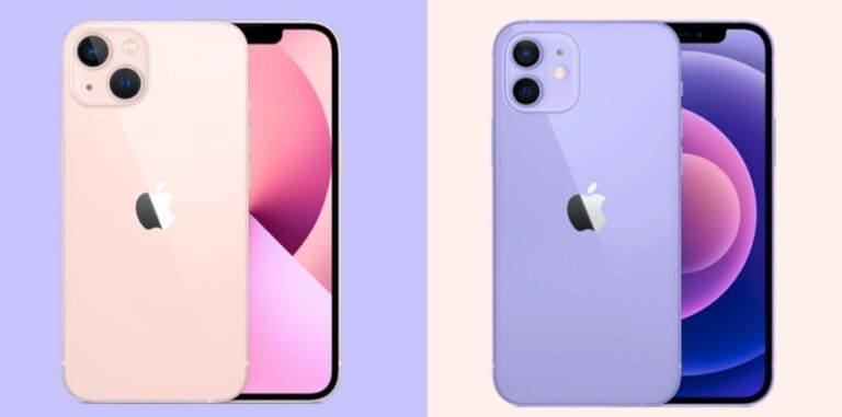 iPhone 12 jämfört med iPhone 13