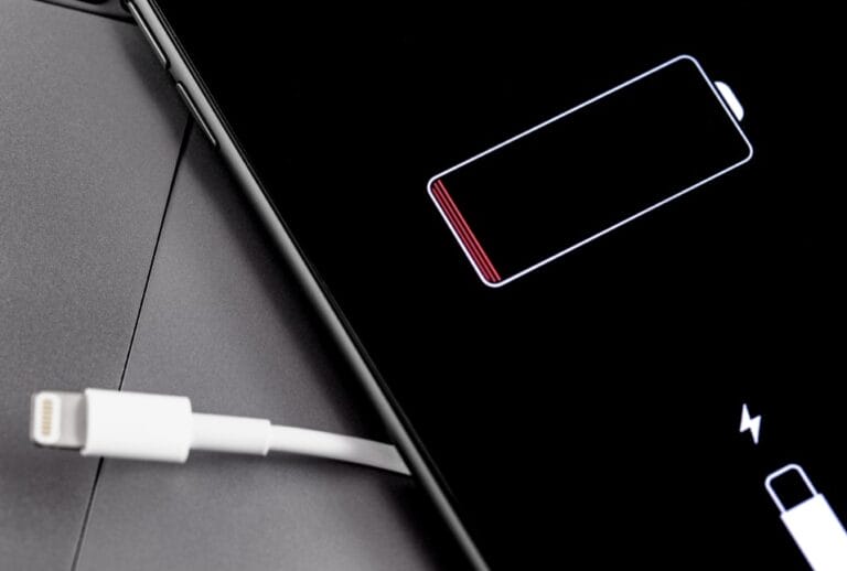 iPhone batteriprocent