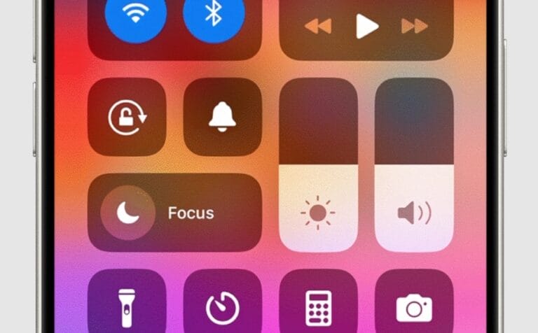 iPhone kontrollpanel skärminspelning